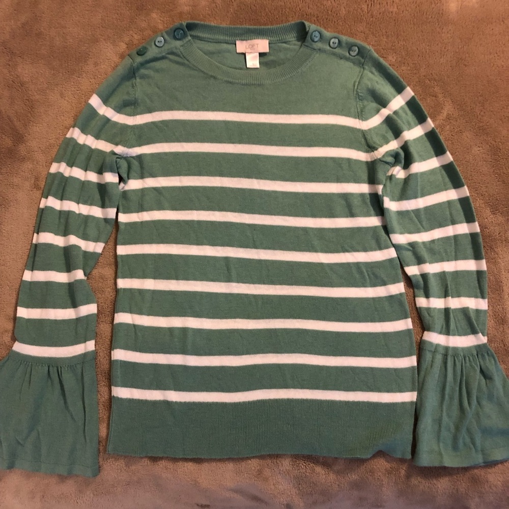 Loft striped sweater